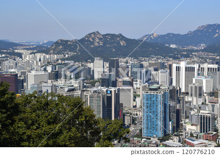 View of Seoul from Namsan Mountain View of Seoul from Namsan Mountain 120776210