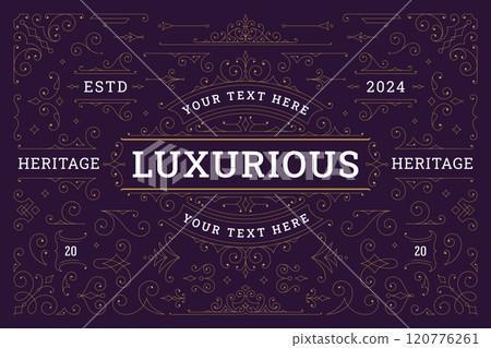 Elegant classical golden swirl Victorian ornate design element set vector illustration Elegant classical golden swirl Victorian ornate design element set vector illustration 120776261
