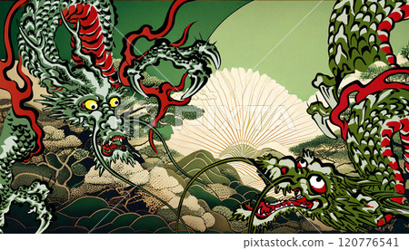 龍（背景：一代AI） 120776541