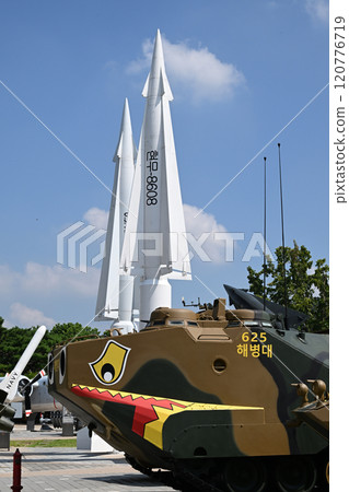 War Memorials and Outdoor Exhibits in South Korea War Memorials and Outdoor Exhibits in South Korea 120776719