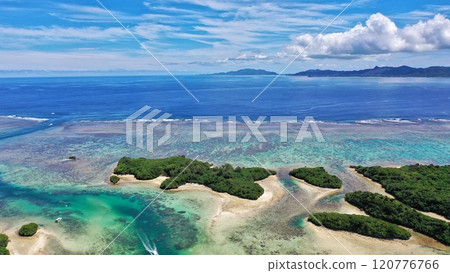 Kabira Bay from a drone Kabira Bay from a drone 120776766