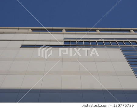 building and sky. 120776789