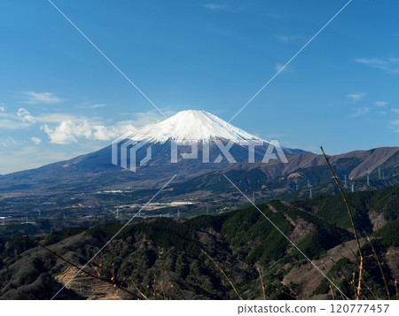 【山景】神奈川縣大野山攀登、遠眺富士山 【山景】神奈川縣大野山攀登、遠眺富士山 120777457