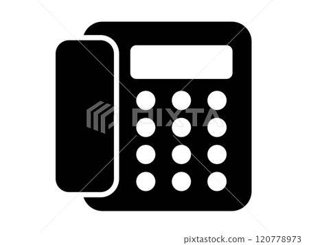 電話圖示（固定電話標記） 120778973