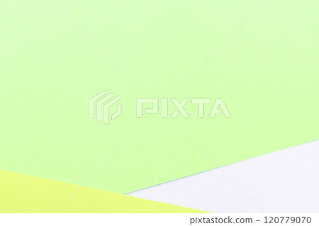 Three pieces of paper, colorful and simple background, frame Three pieces of paper, colorful and simple background, frame 120779070