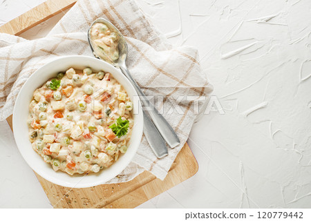 Russian salad olivier salad 120779442