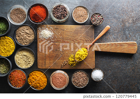 Spices and herbs 120779445