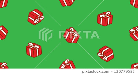 gift box seamless pattern christmas birthday vector cartoon doodle scarf isolated gift wrapping paper tile wallpaper repeat background illustration design 120779585
