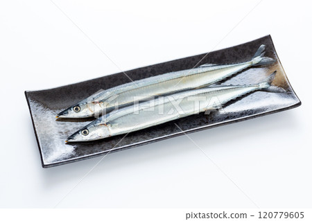 Raw saury Raw saury 120779605
