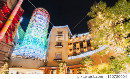 Illuminations at La Cittdella (Cinecitta) in Kawasaki [Kanagawa Prefecture, Kawasaki City] 120780004