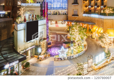 Illuminations at La Cittdella (Cinecitta) in Kawasaki [Kanagawa Prefecture, Kawasaki City] 120780007