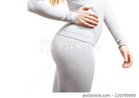 female body wearing thermoactive underwear 120780060