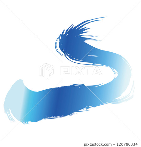 強大的大海、漩渦水、波浪噴霧插畫素材向量 120780334