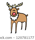Reindeer who came to work 120781177