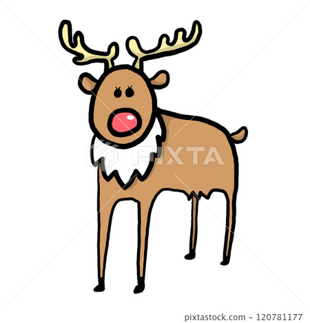 Reindeer who came to work 120781177