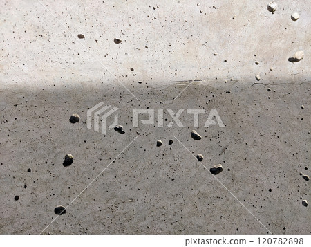 Close up of Stone Concrete with Bubble Holes Industrial Background 120782898