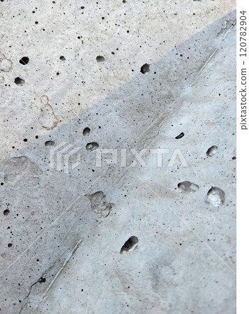 Close up of Stone Concrete with Bubble Holes Industrial Background 120782904