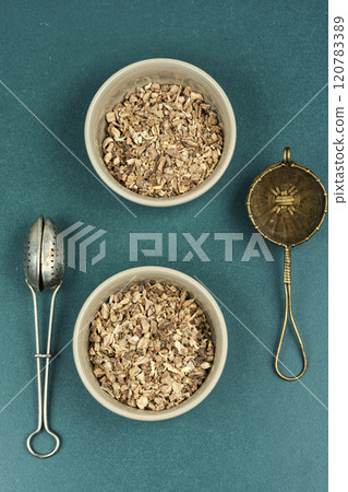 Medicinal Herbs, Inula. 120783389