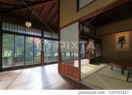 Part of the special room building of the former Sumitomo guesthouse "Senjutei" that has been relocated to Minetopia Besshi Part of the special room building of the former Sumitomo guesthouse "Senjutei" that has been relocated to Minetopia Besshi 120783827