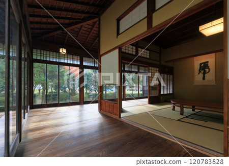 Part of the special room building of the former Sumitomo guesthouse "Senjutei" that has been relocated to Minetopia Besshi 120783828