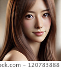 Smiling Beautiful Woman 120783888