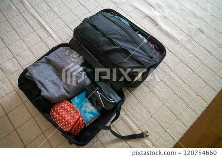 Packing a suitcase 120784660