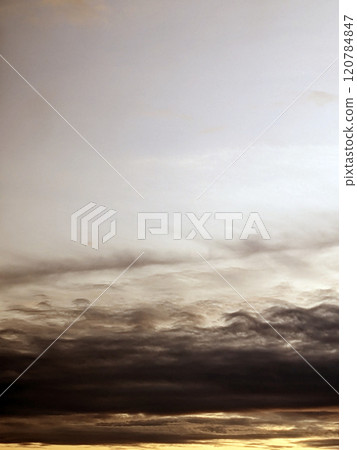 Stormy Sky With Thunder and Dark Clouds 120784847