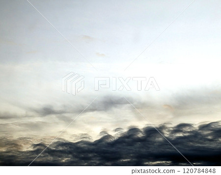 Stormy Sky With Thunder and Dark Clouds 120784848