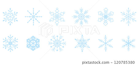 雪透明插畫集 120785380