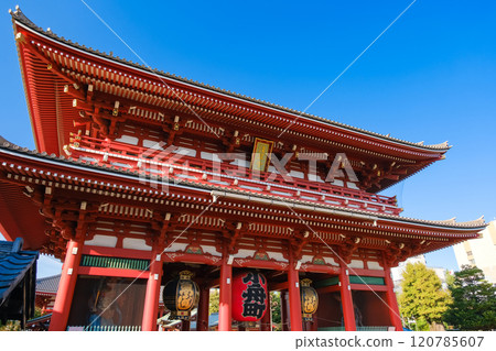 東京都台東區淺草寺寶藏門 東京都台東區淺草寺寶藏門 120785607