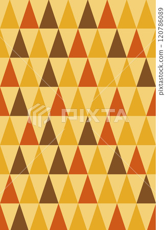Triangular geometric pattern_Autumn and Halloween colors Triangular geometric pattern_Autumn and Halloween colors 120786089