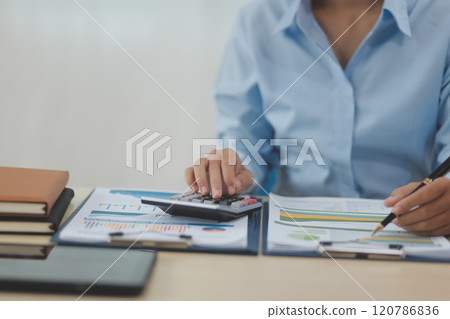 Business Documents, Auditor businesswoman checking searching document legal prepare paperwork or report for analysis TAX time,accountant Documents data contract partner deal in workplace office Business Documents, Auditor businesswoman checking searching document legal prepare paperwork or report for analysis TAX time,accountant Documents data contract partner deal in workplace office 120786836