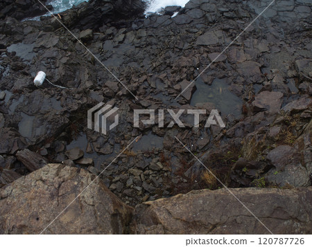 Winter in the Sea of Japan, Tojinbo, Fukui Prefecture Winter in the Sea of Japan, Tojinbo, Fukui Prefecture 120787726