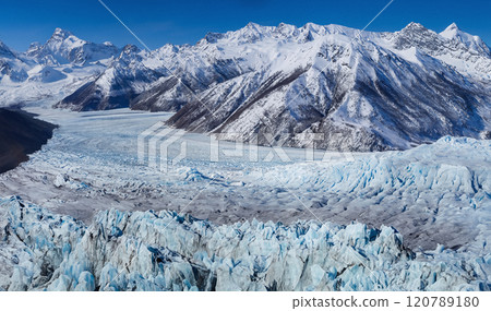 Glacial landscape near Juneau in Alaska Glacial landscape near Juneau in Alaska 120789180