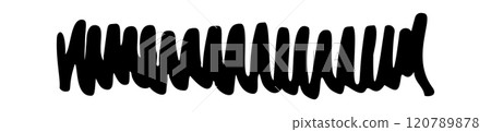 Doodle ink hatching grunge texture 120789878