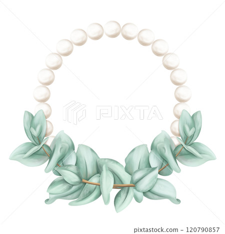 Christmas wreath of eucalyptus branches with mistletoe berries. Handmade winter organic garland of natural materials, seasonal garland. Sustainable Xmas, zero waste celebration. Isolated illustration Christmas wreath of eucalyptus branches with mistletoe berries. Handmade winter organic garland of natural materials, seasonal garland. Sustainable Xmas, zero waste celebration. Isolated illustration 120790857