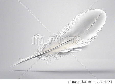 White feather - Generative AI 120791461