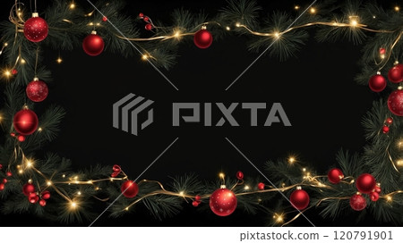 christmas frame 120791901