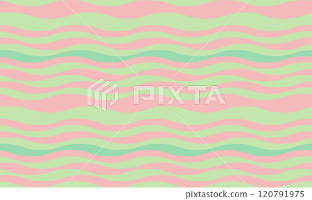 Abstract background with wavy stripes in vibrant colors, creating a rippled, liquid effect. Smooth curves and textured lines add elegance, vitality, and creativity. Ideal for wallpaper or textile. Abstract background with wavy stripes in vibrant colors, creating a rippled, liquid effect. Smooth curves and textured lines add elegance, vitality, and creativity. Ideal for wallpaper or textile. 120791975