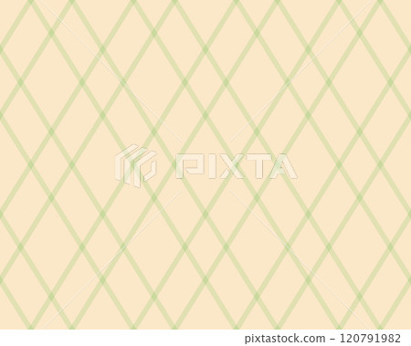 Argyle pattern of geometric rhombus. Harlequin check wallpaper design. Classic diamond shaped textile material for web background, print fabric clothing, sweater, wrapping paper, gift card, invitation 120791982