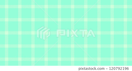 Indoor plaid seamless texture, greeting fabric pattern tartan. Velvet background textile vector check in mint and light colors. 120792196