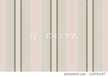 Sndian stripe lines texture, over seamless pattern textile. Araft fabric vector background vertical in light and cornsilk colors. 120792267