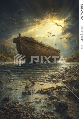 Noah Ark's Alleged Landing on Mount 120792465
