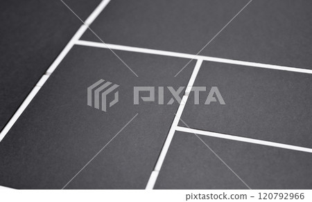 set of black paper set of black paper 120792966