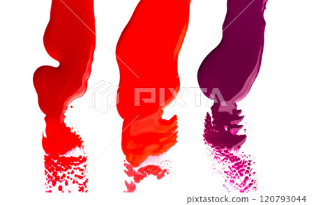 Bright spills of paint 120793044