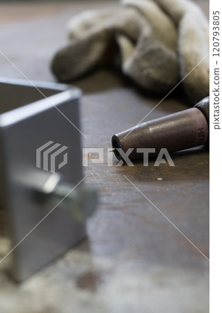 Preparing to weld stainless steel Preparing to weld stainless steel 120793805