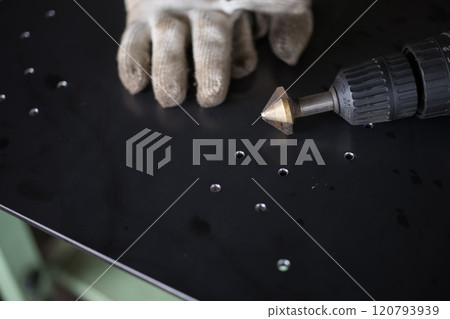 Chamfering holes Chamfering holes 120793939
