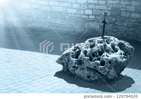 Old Sword in the stone 120794026