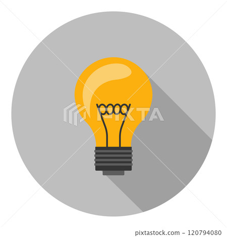 Light Bulb Flat Icon Light Bulb Flat Icon 120794080