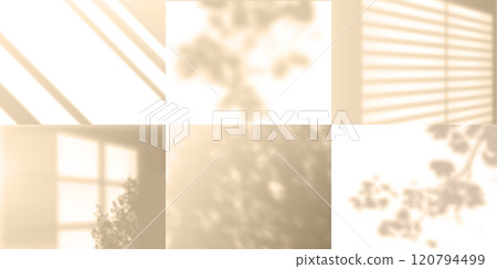 Collection of blurry and soft shadows on the wall. Collection of blurry and soft shadows on the wall. 120794499